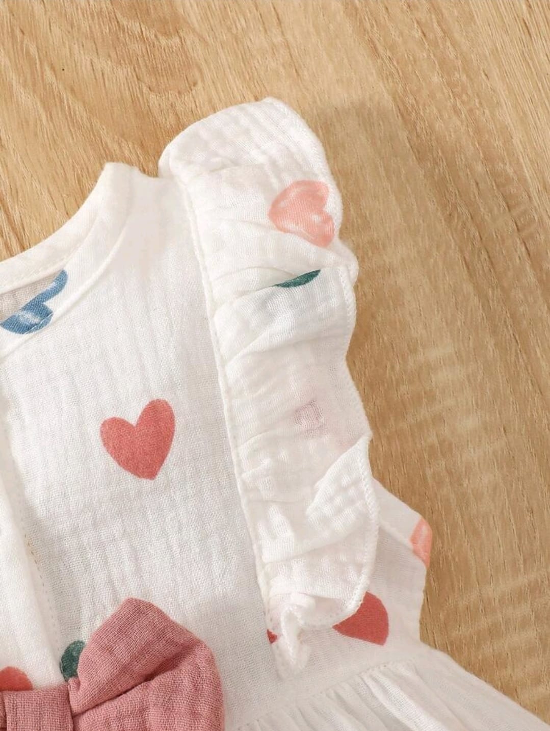 Vestido Estampado de Corazon