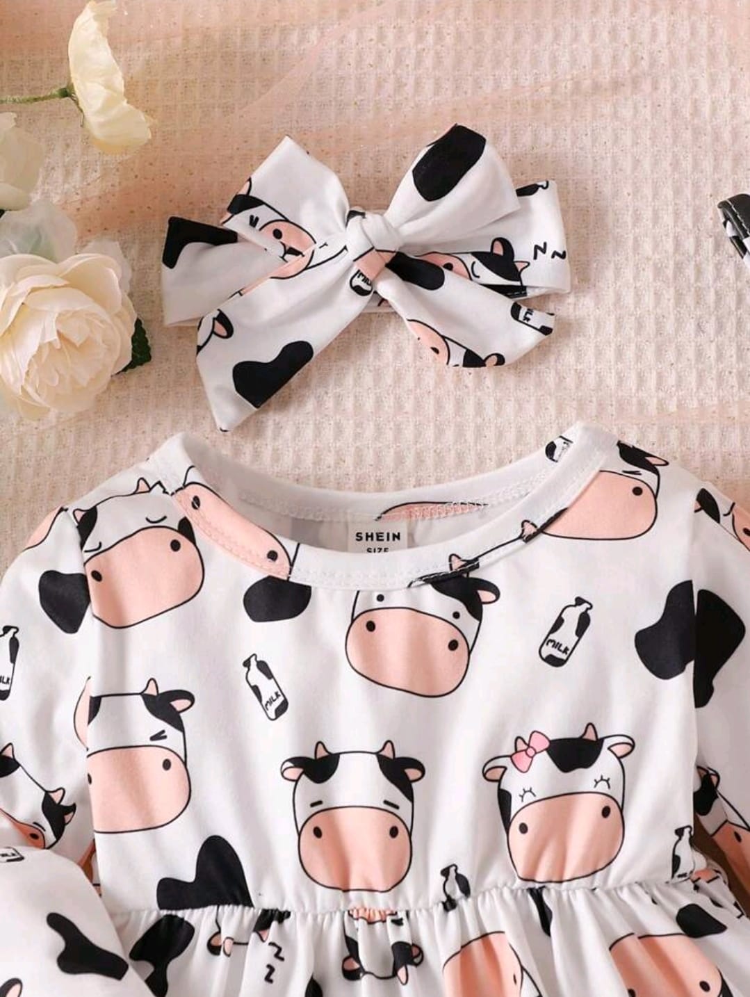 Vestido de Vaquita con Lazo