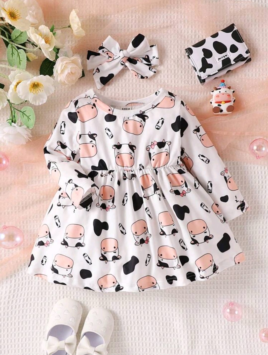 Vestido de Vaquita con Lazo