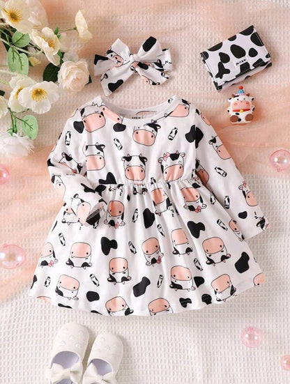Vestido de Vaquita con Lazo