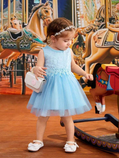 Vestido Azul Elegante
