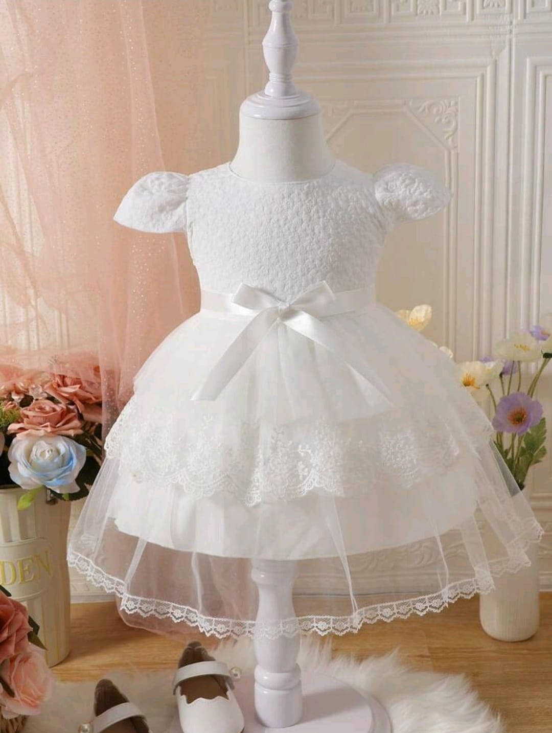 Vestido Blanco Elegante