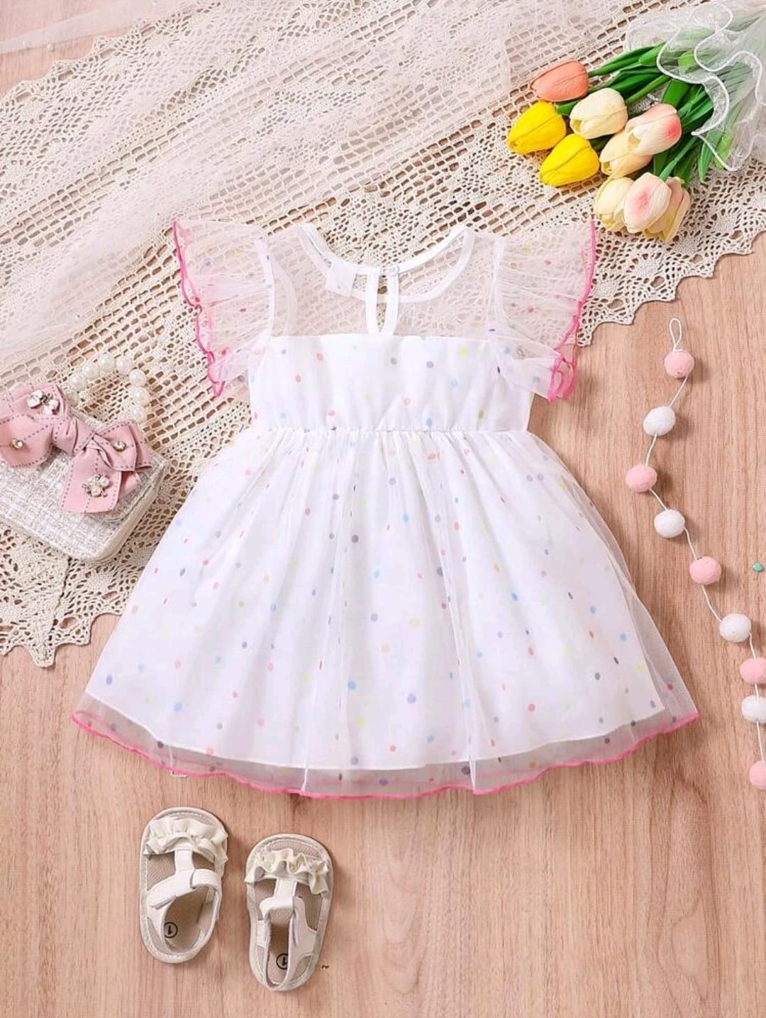 Vestido Punto de Colores