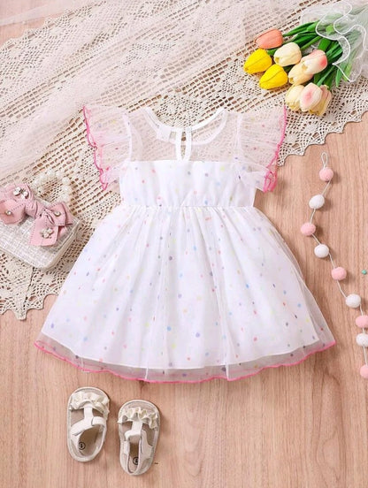 Vestido Punto de Colores