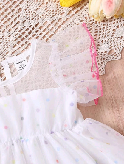 Vestido Punto de Colores