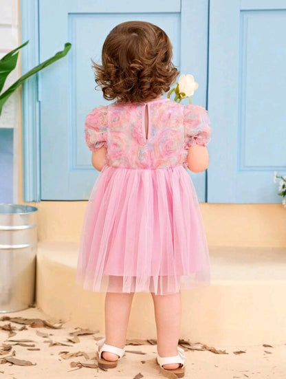 Vestido Rosado Floral