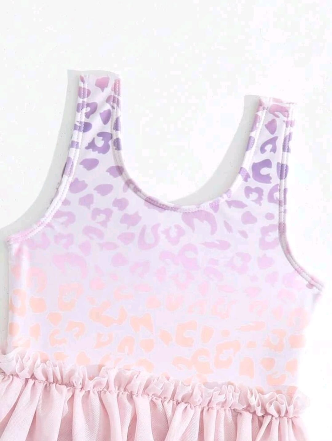 Traje de baño Animal Print Morado