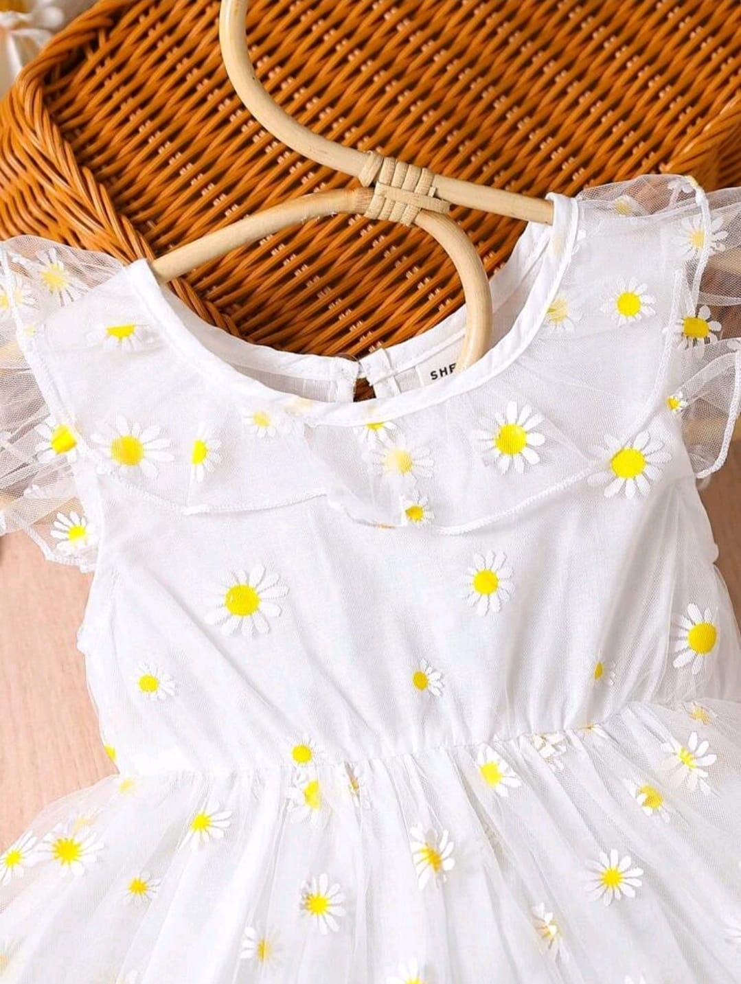 Vestido Flores Amarillas