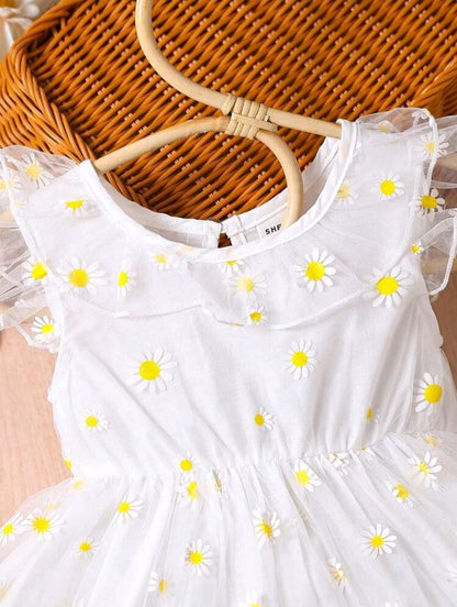 Vestido Flores Amarillas
