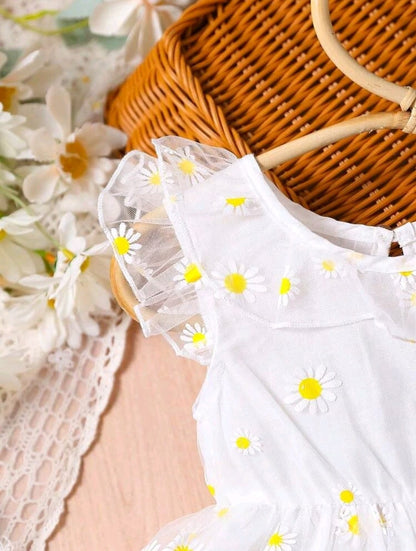 Vestido Flores Amarillas