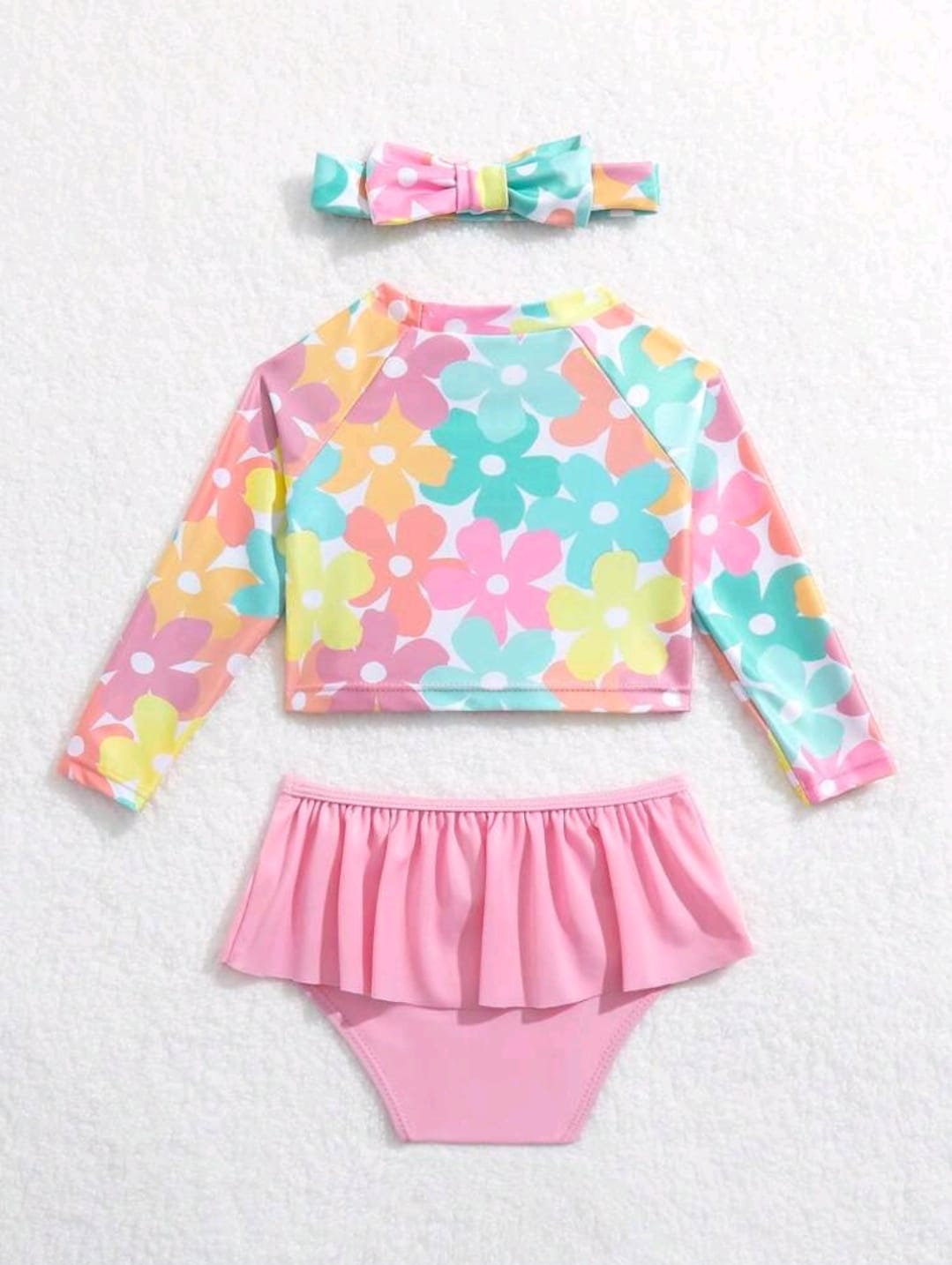 Traje de baño 3 Piezas Colorido!