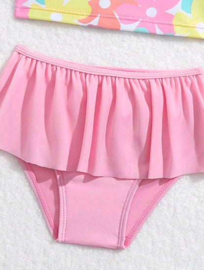 Traje de baño 3 Piezas Colorido!