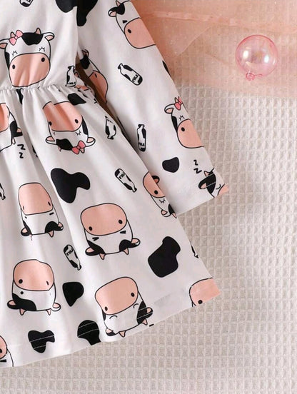 Vestido de Vaquita con Lazo