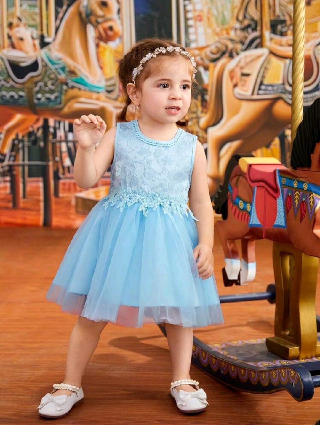 Vestido Azul Elegante