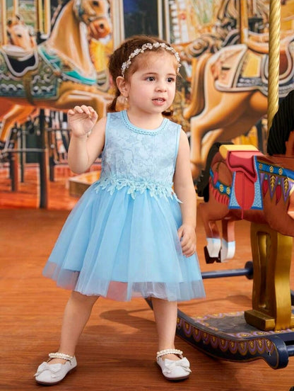 Vestido Azul Elegante